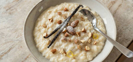 Milchreisdessert zuckerfrei mit Assugrin.