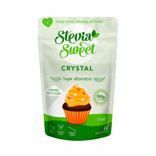 SteviaSweet Crystal Zuckerersatz