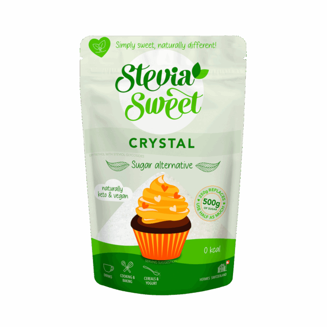 SteviaSweet Crystal Zuckerersatz