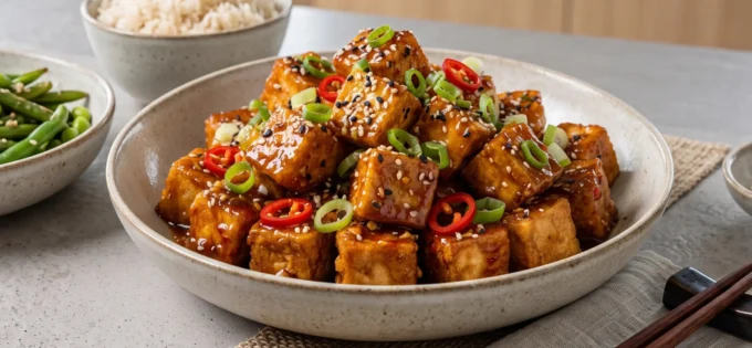Sticky Tofu